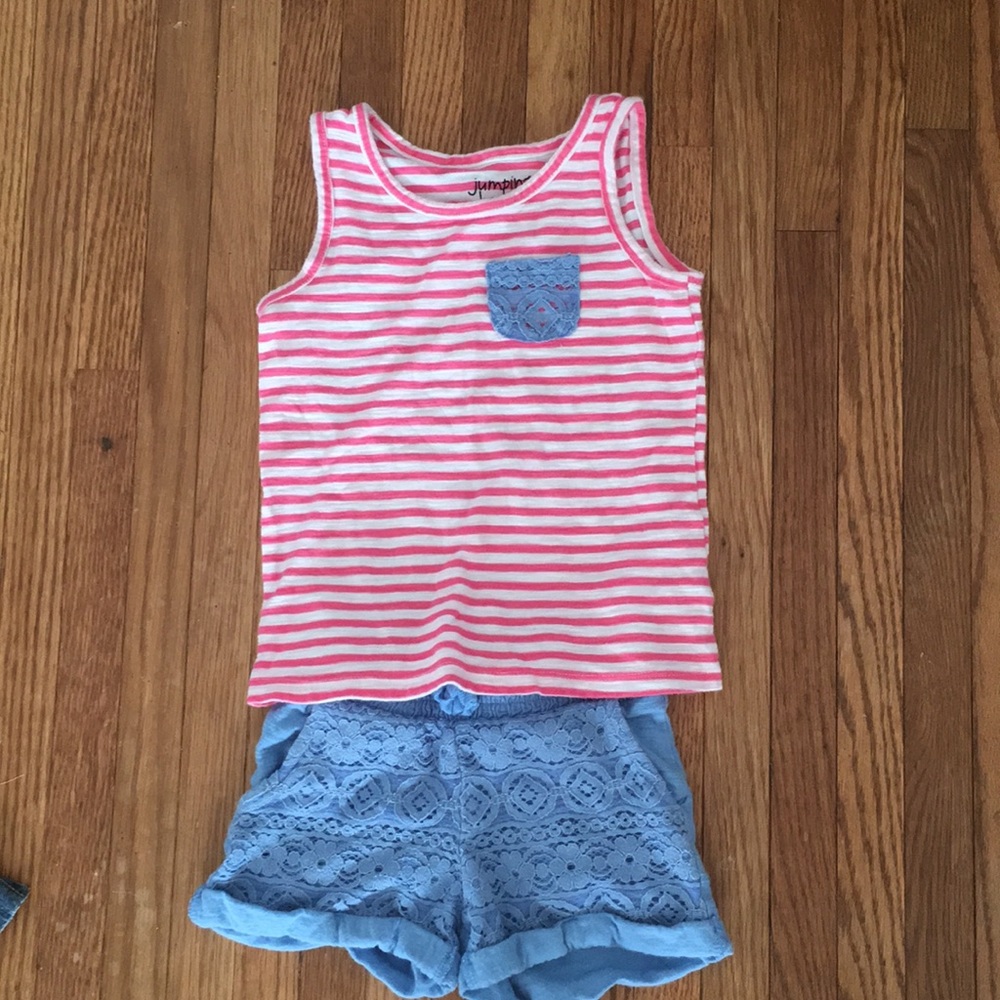 Summer tank and short set